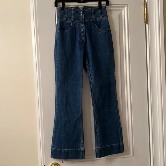 Ulla Johnson size 2 Ellis jean - Picture 2 of 11